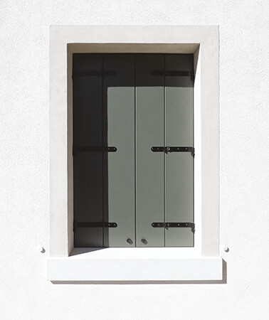 Scuri e balconi tipologie