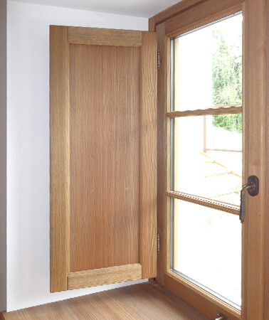 Scuri e balconi tipologie