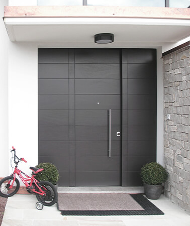 Portoni ingresso legno blindati