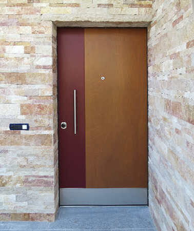 Portoni ingresso legno blindati