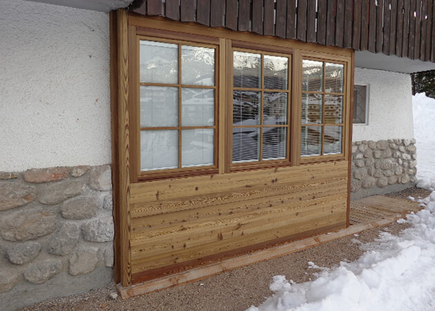 Rivestimenti esterni in legno