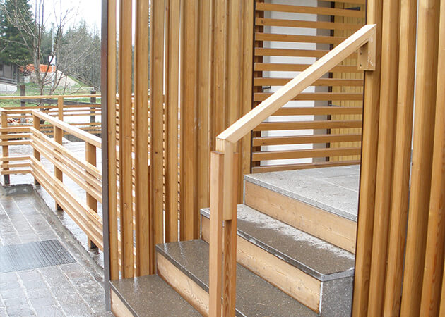 Rivestimenti esterni in legno