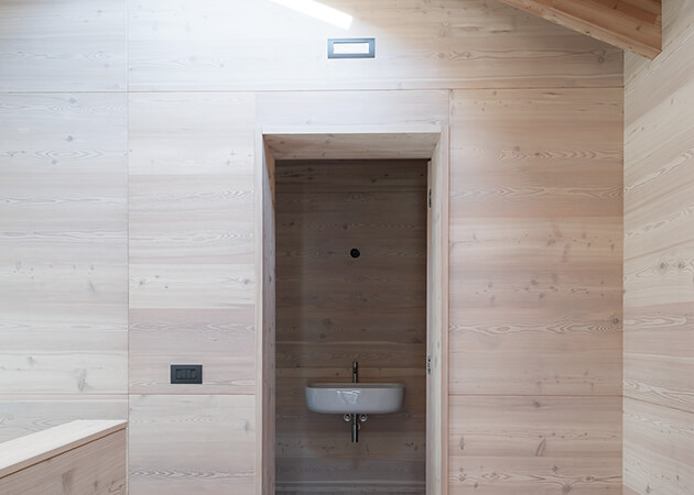 Rivestimenti interni in legno