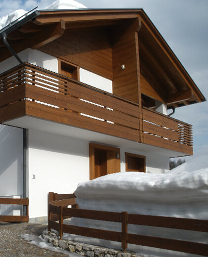 Una nuova abitazione di montagna